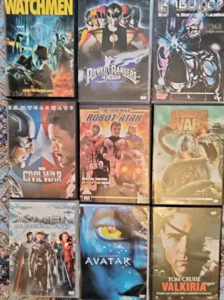 Películas DVD Fantasía y Acción