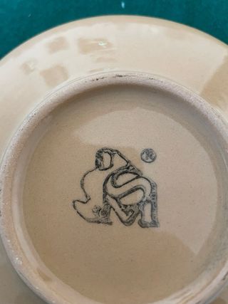 Tazzina e piattino decorati oro