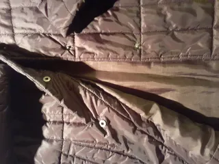 Parka cálida marrón