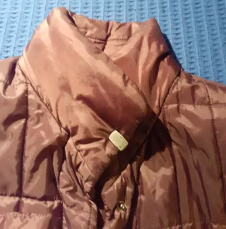 Parka cálida marrón