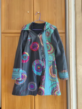 Abrigo Desigual Multicolor