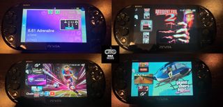 Ps Vita SLIM + 256GB + EMUL4D0R3S + T1END4 + Ports