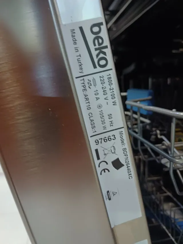 LAVAVJILLAS BEKO INOX BAJO CONSUMO SEMINUEVA