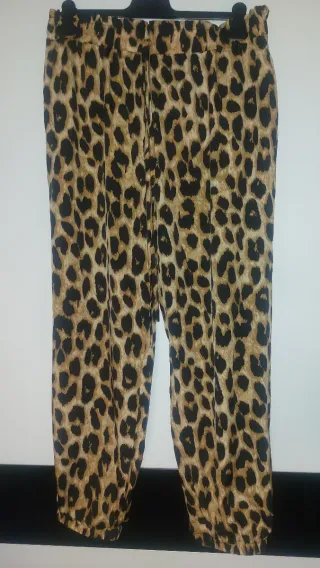 Pantalón estampado animal print curvy XL