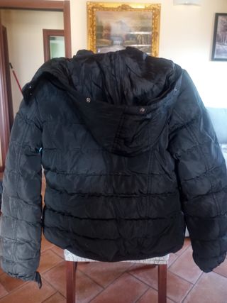 Giubbotto bambina nero imbottito