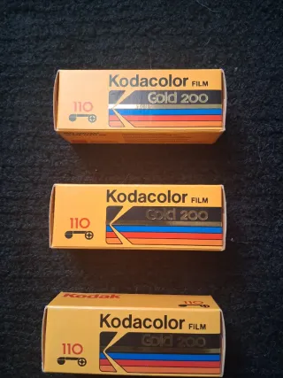 Lotto 3 Rullini Kodak Kodacolor Gold 200 Integri