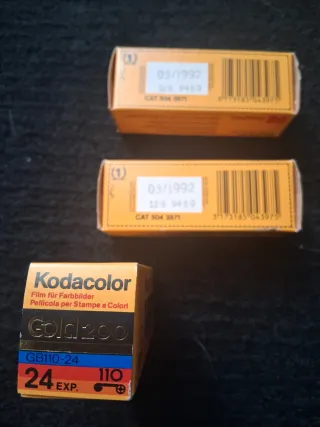 Lotto 3 Rullini Kodak Kodacolor Gold 200 Integri