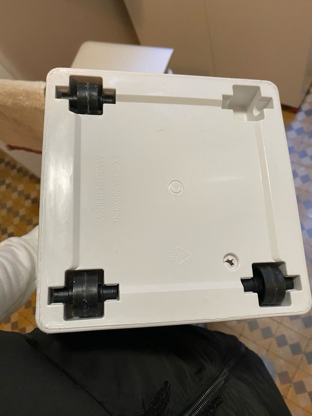 Maceta Blanca Rectangular