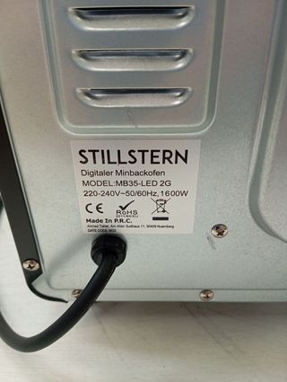 Horno Stillstern 9-en-1 35L - 1600W