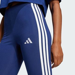 Adidas Leggings 3 Rayas Talla L Azul