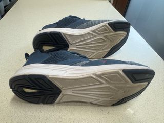 Zapatillas Puma Tela Azul/Gris