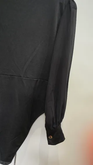 Body blusa manga larga