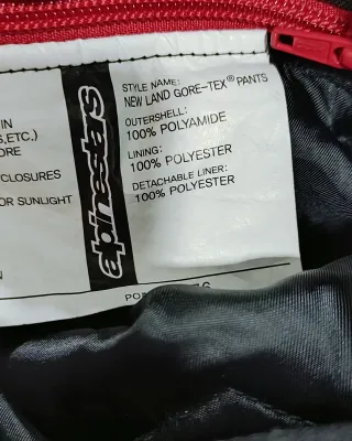 Pantalón Moto Alpinestars Gore-Tex Talla M