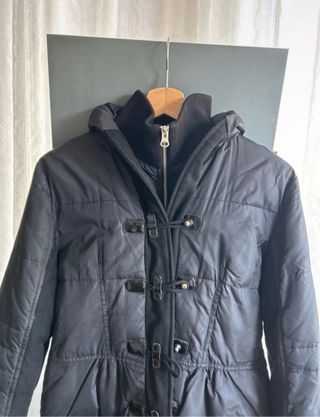 Chaqueta cazadora mujer negra