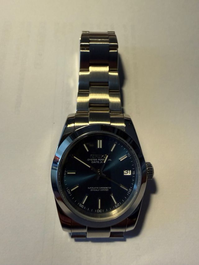 Reloj Seiko Clásico Esfera Azul