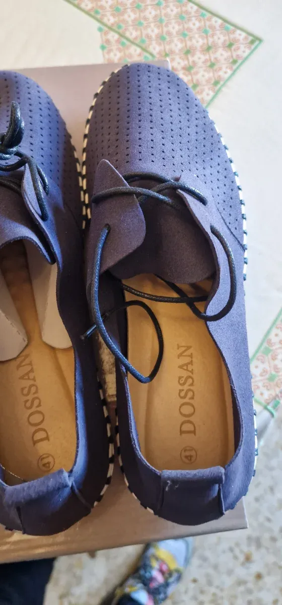 Zapatos cómodos hombre azul