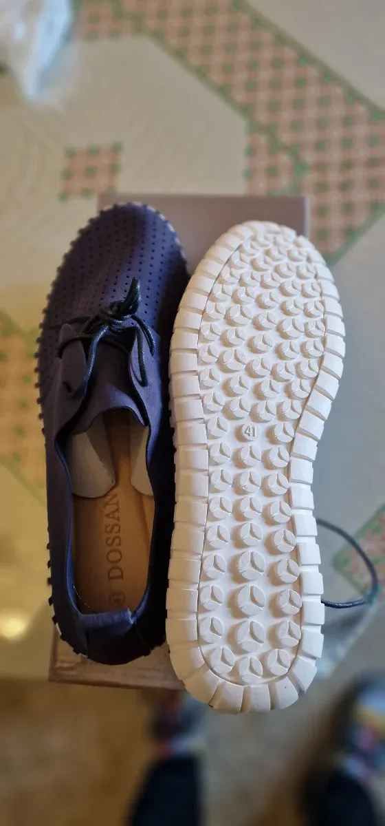 Zapatos cómodos hombre azul