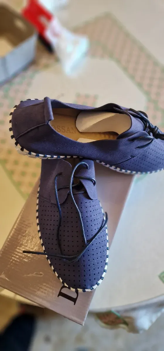 Zapatos cómodos hombre azul