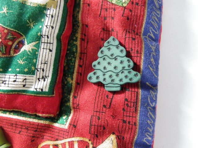 Calendario de Adviento de Tela Navideño