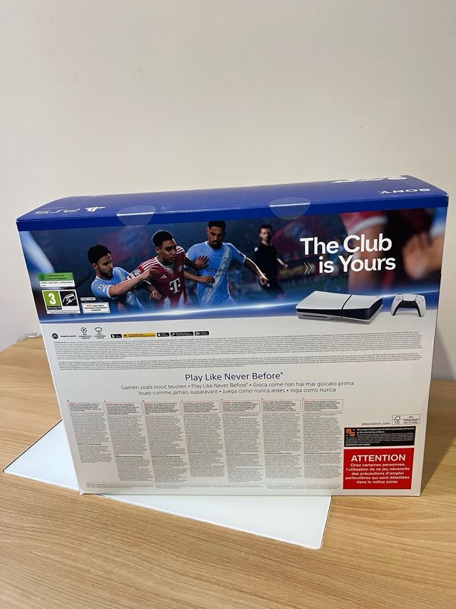 Consola PS5 1TB FC26 Blanca sin abrir.