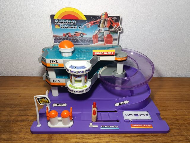 Andro Base 1 Blue Box - Años 80