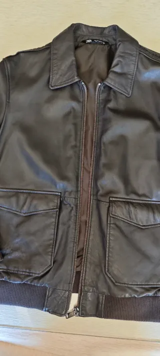 Cazadora de piel de cordero -sin estrenar-