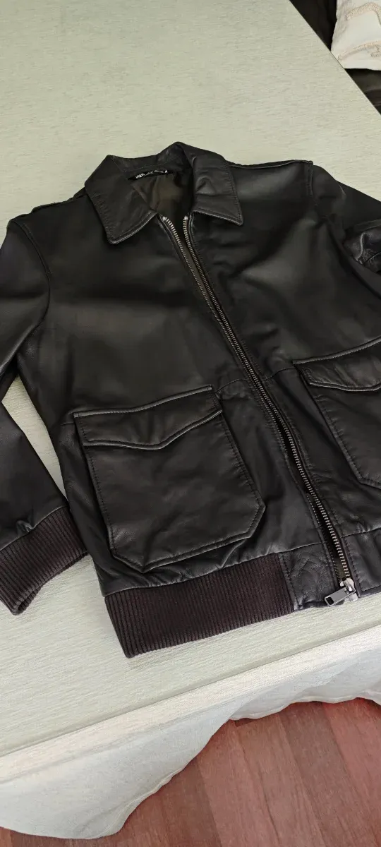 Cazadora de piel de cordero -sin estrenar-