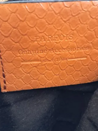 Bolso Parfois Cadena Marrón y Plateado