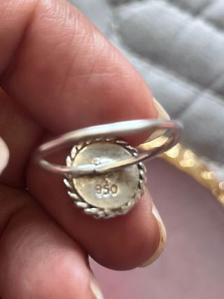 Anillo Rodocrosita Plata