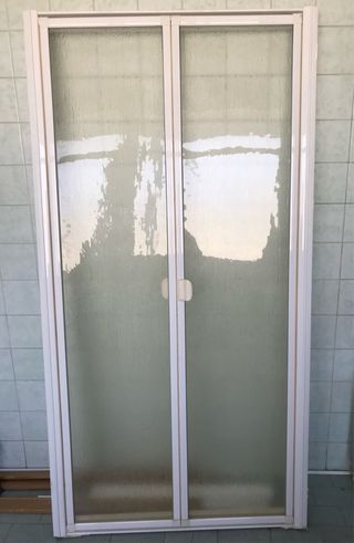 Mampara de ducha Alto.....1’95cm Ancho....95cm.