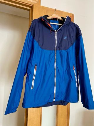 Chaqueta impermeable Tribord azul XL