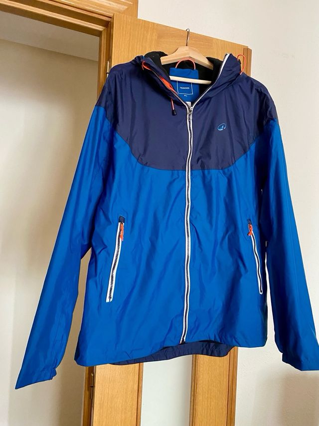 Chaqueta impermeable Tribord azul XL