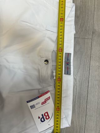 BP Med Trousers Pantalón de Pliegues en cintura 48