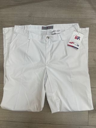 BP Med Trousers Pantalón de Pliegues en cintura 48