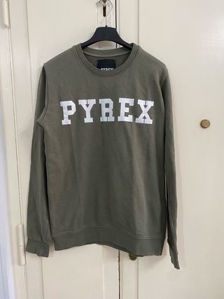 Felpa Pyrex Verde Oliva Taglia S