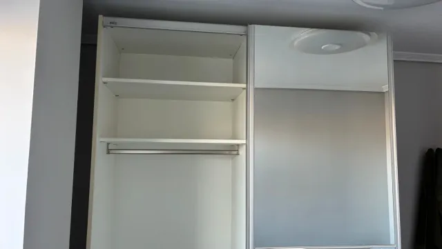 Armario blanco puertas correderas