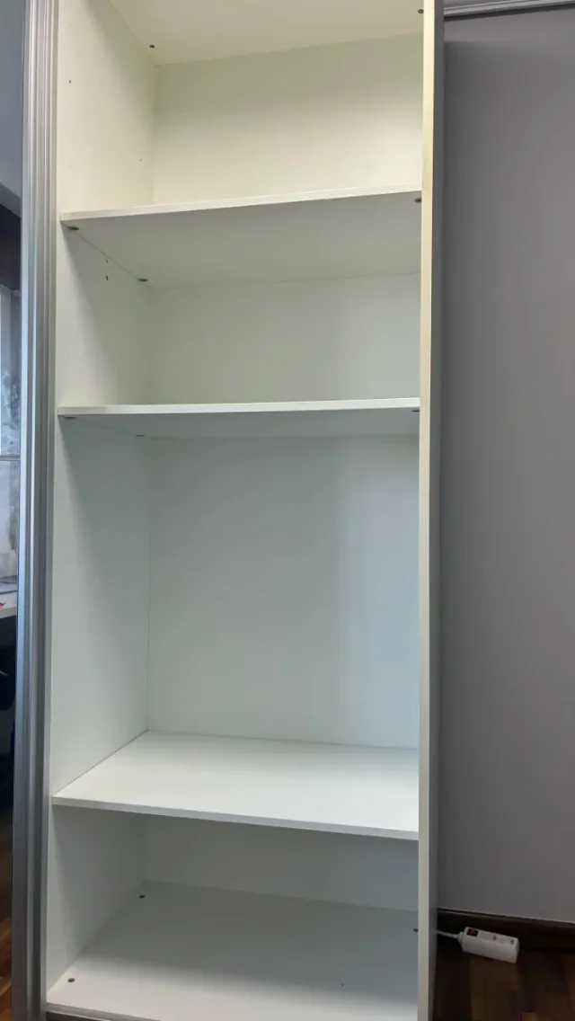 Armario blanco puertas correderas