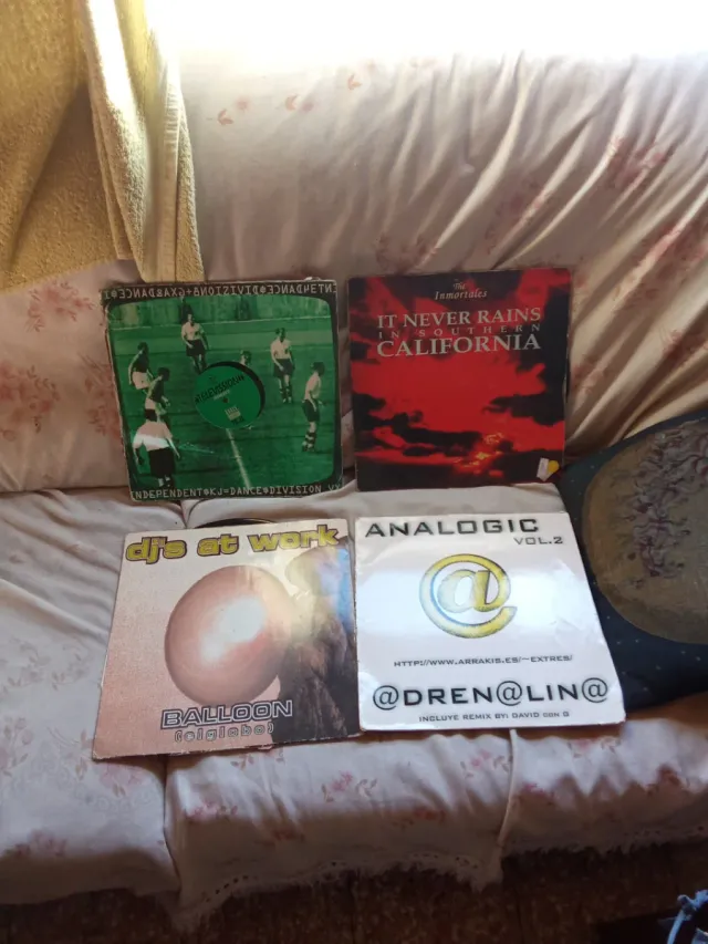 Lote 6 Vinilos Dance & Electro Indie