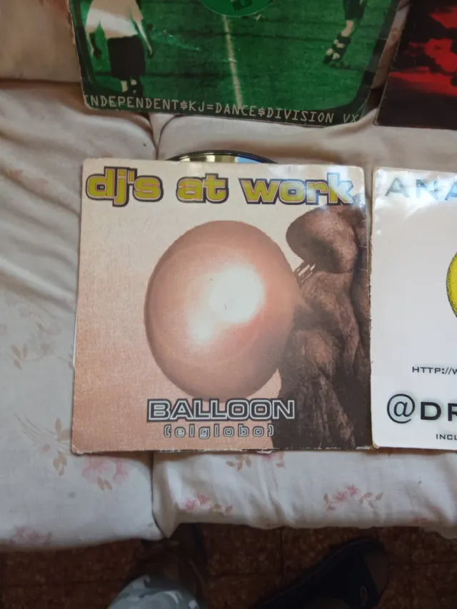 Lote 6 Vinilos Dance & Electro Indie