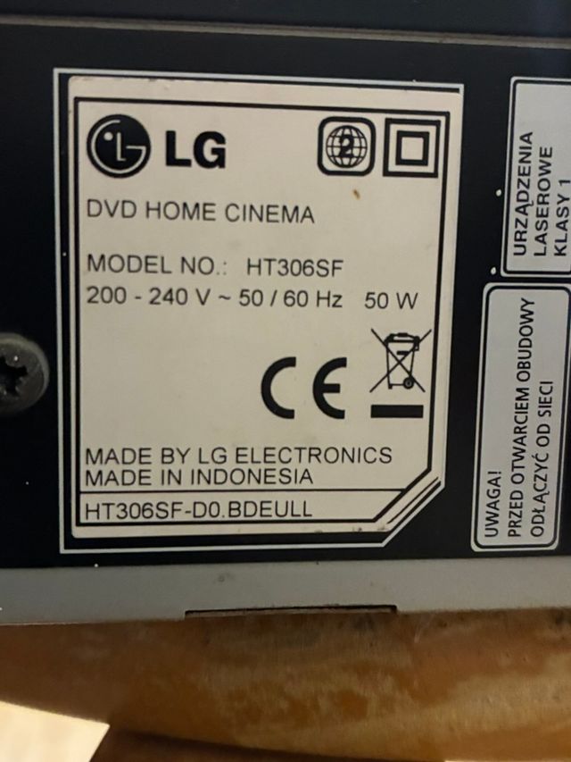 Home Cinema LG 5.1 DVD/HDMI