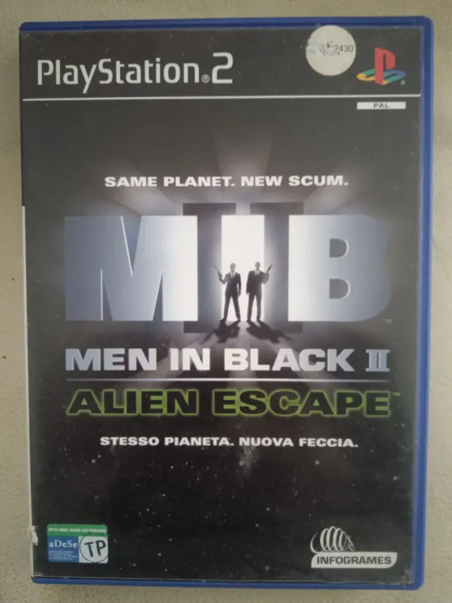 Men in Black II Alien Escape PS2