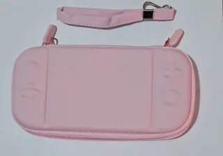 Custodia rigida rosa per Nintendo Switch Lite