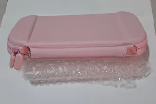 Custodia rigida rosa per Nintendo Switch Lite