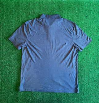 Calvin Klein Polo Rayas Gris Oscuro y Negro