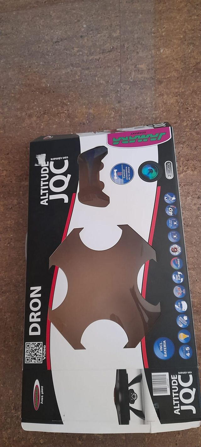 Dron Jamara JQC Negro y Naranja