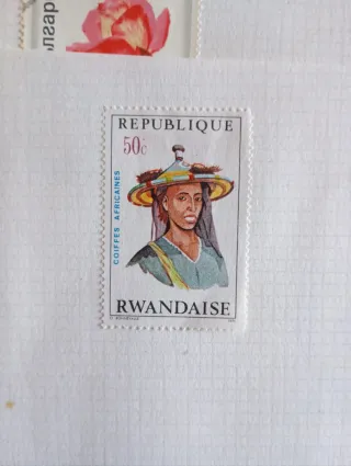 Lote 4 sellos del mundo