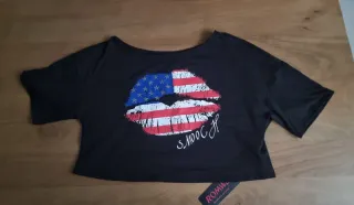 Sin estrenar - Crop top bandera EE.UU.