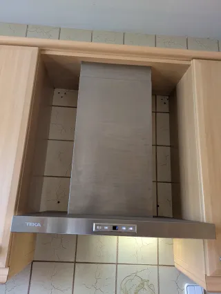 Campana extractora de cocina Teka de 60 cm.