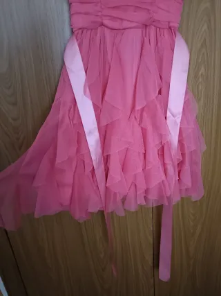 Vestido rosa Fórmula Joven Talla 38
