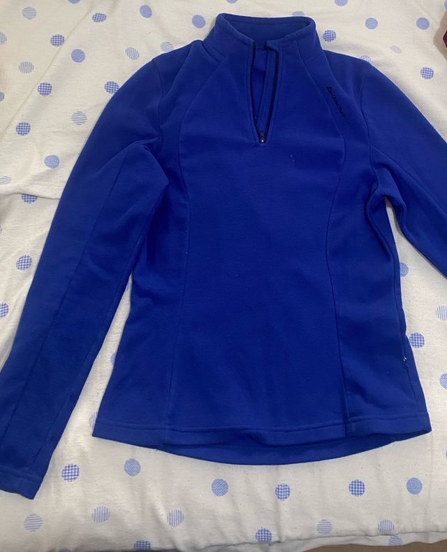 Suéter polar Quechua mujer azul